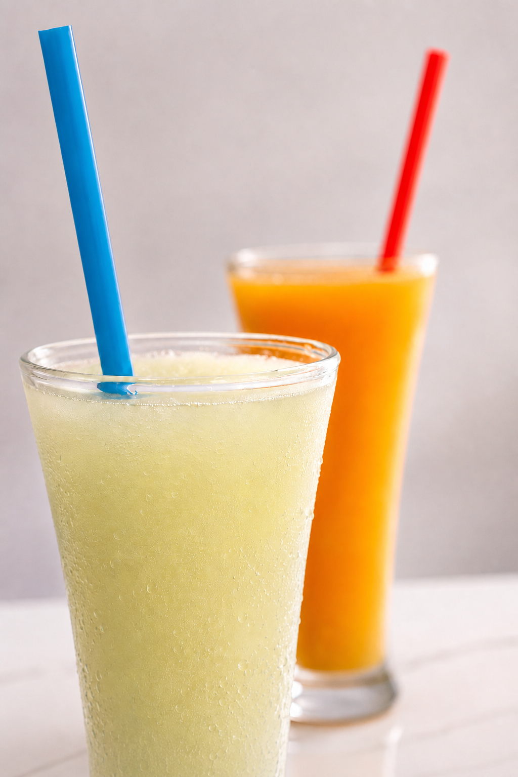 Granizados de limón y naranja de Heladería Eloy
